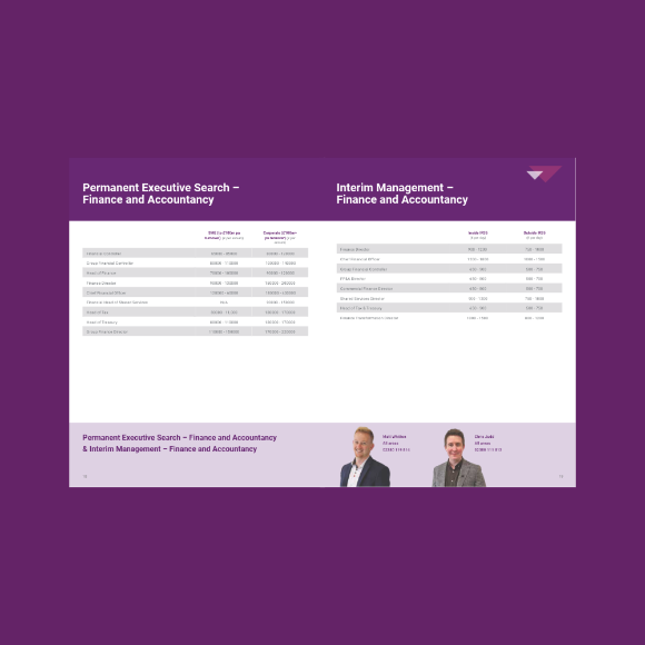 Executive Search and Interim Management Salaries